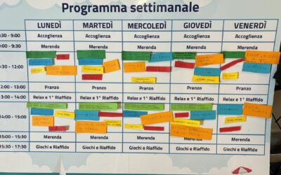 Programma dal 22/7 al 26/7